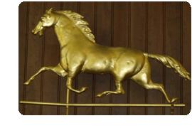 Library History-Horse Weathervane